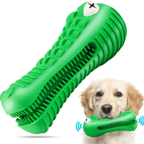 Crocodile Toothbrush and Chew Toy