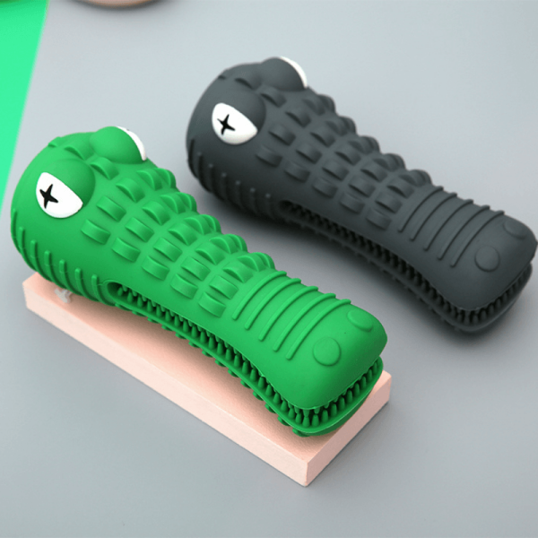 Crocodile Toothbrush and Chew Toy - Image 2
