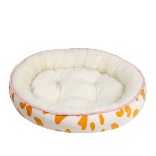 Cute Round Pet Bed - Image 5