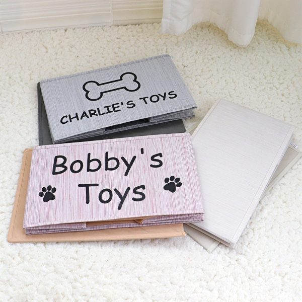 Personalized Pet Toy Storage Basket - Image 9