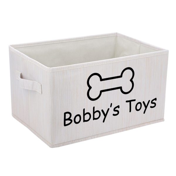Personalized Pet Toy Storage Basket - Image 7