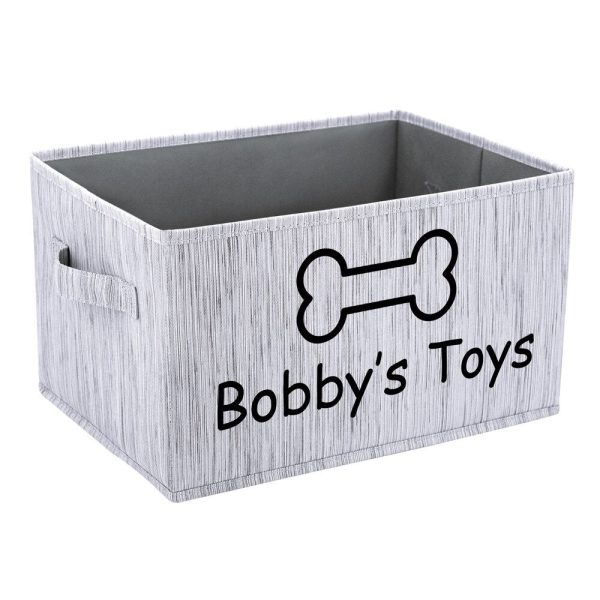Personalized Pet Toy Storage Basket - Image 6