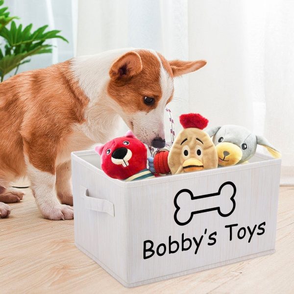 Personalized Pet Toy Storage Basket - Image 12