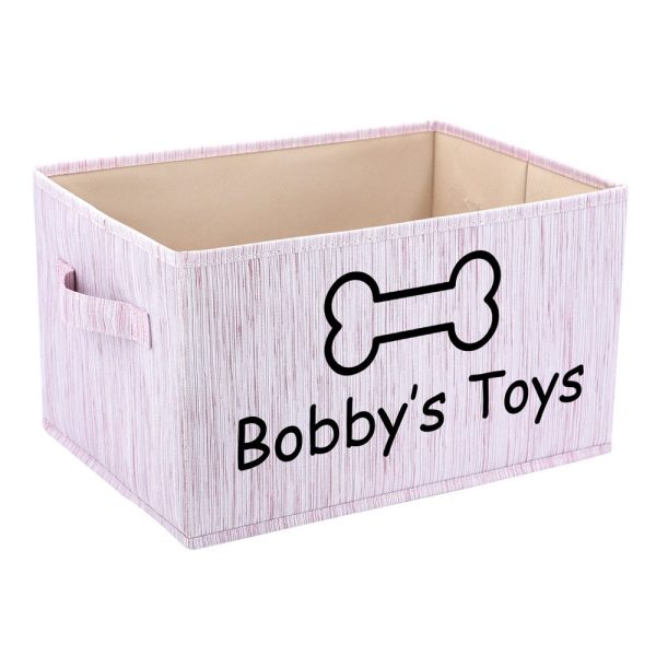 Personalized Pet Toy Storage Basket - Image 5