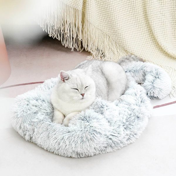 Self-warming Velvet Cat Cave - Image 2