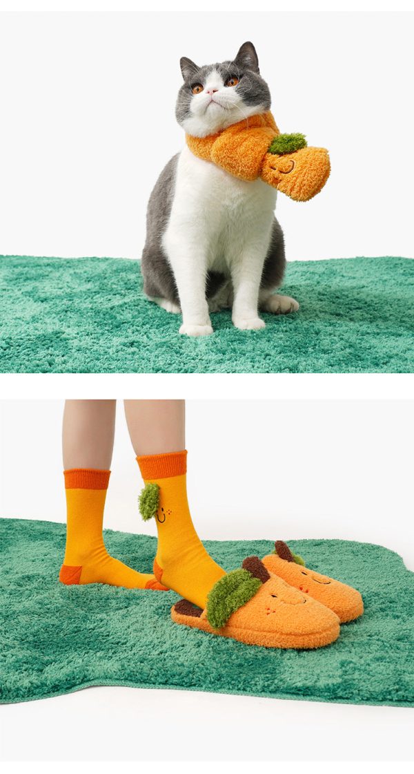 Matching Pet and Owner Orange Costumes - Image 6