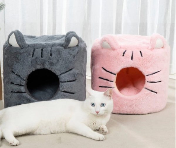 Cat Ears Design Pet Bed - Image 2