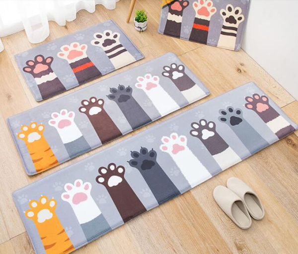 Paw Pattern Floor Mat - Image 2