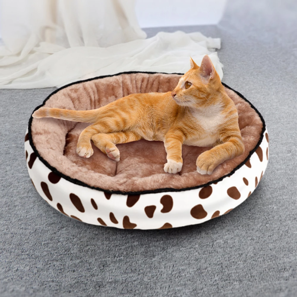 Cute Round Pet Bed - Image 2
