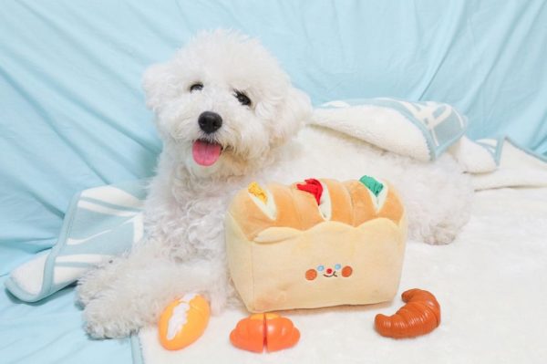 Bread Toast Snuffle Toy